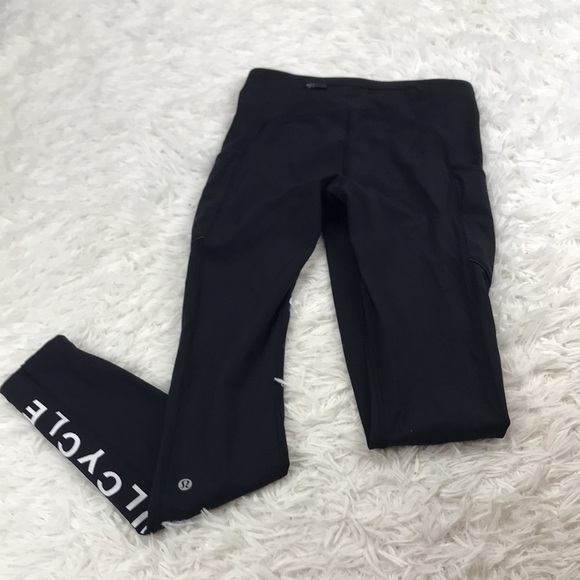 Lululemon Speed Up Tight SoulCycle Collab Black - Picture 5 of 10